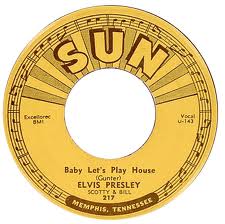 Sun, Elvis single lable